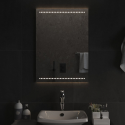 Lustro łazienkowe z LED, 50x70 cm