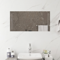 Lustro łazienkowe z LED, 40x80 cm