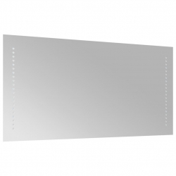 Lustro łazienkowe z LED, 40x80 cm