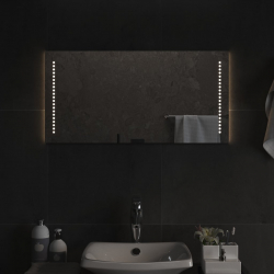 Lustro łazienkowe z LED, 40x80 cm