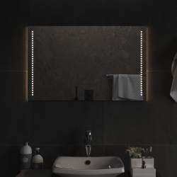 Lustro łazienkowe z LED, 50x80 cm