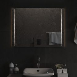 Lustro łazienkowe z LED, 60x80 cm