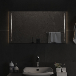 Lustro łazienkowe z LED, 50x90 cm