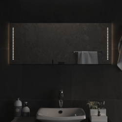 Lustro łazienkowe z LED, 40x100 cm