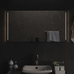 Lustro łazienkowe z LED, 50x100 cm