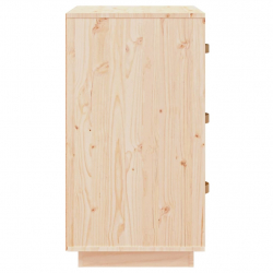 Szafka nocna, 40x40x75 cm, lite drewno sosnowe