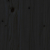 Stolik barowy, czarny, 50x50x110 cm, lite drewno sosnowe