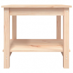 Stolik kawowy, 50x50x45 cm, lite drewno sosnowe