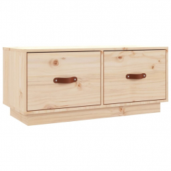 Szafka pod telewizor, 80x34x35 cm, lite drewno sosnowe