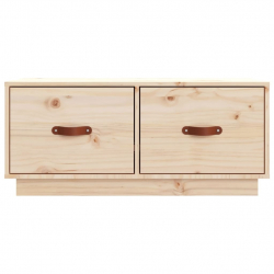 Szafka pod telewizor, 80x34x35 cm, lite drewno sosnowe