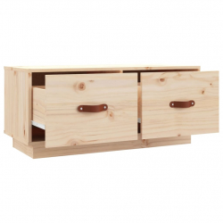 Szafka pod telewizor, 80x34x35 cm, lite drewno sosnowe