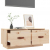 Szafka pod telewizor, 80x34x35 cm, lite drewno sosnowe