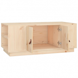 Stolik kawowy, 100x50x41 cm, lite drewno sosnowe