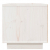 Szafka nocna, biała, 40x34x35 cm, lite drewno sosnowe