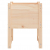 Donice, 2 szt., 40x40x52,5 cm, lite drewno sosnowe