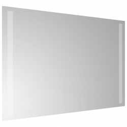 Lustro łazienkowe z LED, 40x60 cm