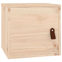 Szafki ścienne, 2 szt., 31,5x30x30 cm, lite drewno sosnowe