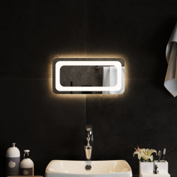 Lustro łazienkowe z LED, 40x20 cm