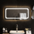 Lustro łazienkowe z LED, 80x40 cm