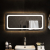 Lustro łazienkowe z LED, 90x40 cm