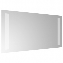 Lustro łazienkowe z LED, 20x40 cm