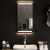 Lustro łazienkowe z LED, 30x60 cm