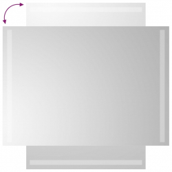 Lustro łazienkowe z LED, 50x70 cm