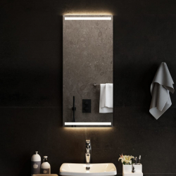 Lustro łazienkowe z LED, 40x90 cm