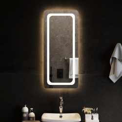 Lustro łazienkowe z LED, 40x90 cm