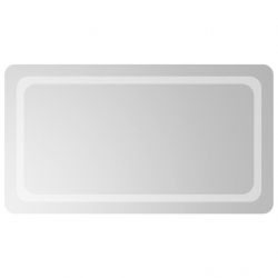 Lustro łazienkowe z LED, 50x90 cm