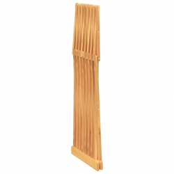 Składany stołek, 40x32,5x70 cm, lite drewno tekowe