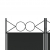 Parawan 6-panelowy, czarny, 240x220 cm, tkanina