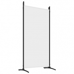 Parawan 6-panelowy, biały, 520x180 cm, tkanina