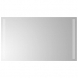 Lustro łazienkowe z LED, 70x40 cm
