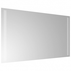 Lustro łazienkowe z LED, 70x40 cm