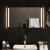 Lustro łazienkowe z LED, 70x40 cm
