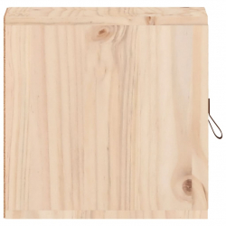 Szafka ścienna, 31,5x30x30 cm, lite drewno sosnowe