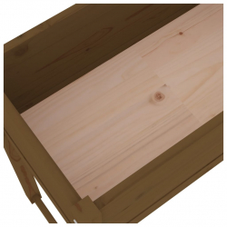 Donica, miodowy brąz,78x40x81 cm, lite drewno sosnowe