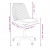 Obrotowe krzesła stołowe, 2 szt., jasnoszare, obite tkaniną