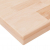 Półka, 60x20x2,5 cm, surowe lite drewno dębowe