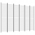 Parawan 6-panelowy, biały, 300x220 cm, tkanina