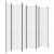 Parawan 6-panelowy, biały, 300x220 cm, tkanina