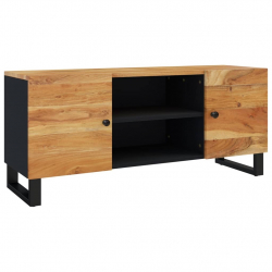 Szafka pod telewizor, 105x33x46 cm, lite drewno akacjowe