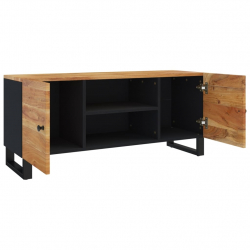 Szafka pod telewizor, 105x33x46 cm, lite drewno akacjowe
