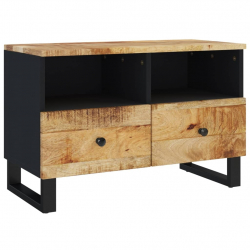 Szafka pod telewizor, 70x33x46 cm, lite drewno mango
