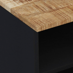 Szafka pod telewizor, 70x33x46 cm, lite drewno mango