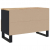 Szafka pod telewizor, 70x33x46 cm, lite drewno mango