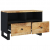 Szafka pod telewizor, 70x33x46 cm, lite drewno mango