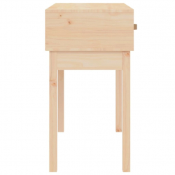 Stolik konsolowy, 76,5x40x75 cm, lite drewno sosnowe