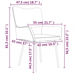 Krzesła stołowe, 2 szt., jasnoszare, aksamitne